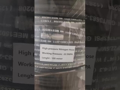 22mm Wire Reinforced Hydraulic Rubber Hose Spiraled Extensible Industrial Rubber Hose