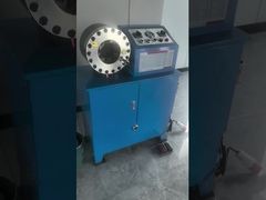 hose crimping and skiving machine