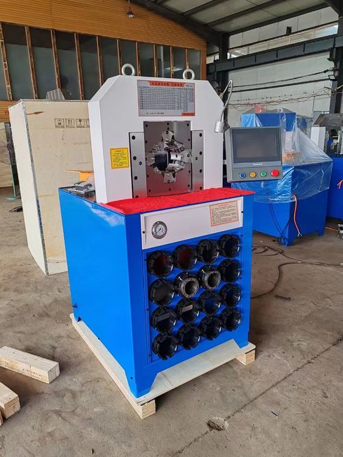 Latest company news about our new product with client demand is coming-2 inch CNC/Touchscreen hose crimping machine