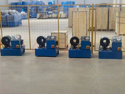 High Pressure Hose Crimper 6 Inch 4-150mm Industrial Pipe Making Machine Large Opening