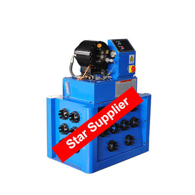 300 Ton Portable Hydraulic Hose Crimper 6-38mm Hydraulic Hose Swager High Pressure Quickly Change Dies