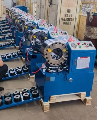 600T DX68 Hose Crimping Machine 6 - 51mm With 2.5L / 5L / 10L Output Volume Of Pump