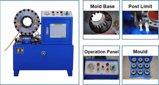 200 Pcs/H DX68 Hose Crimping Machine 2.5L / 5L / 10L  220v / 240v / 380v / 415v Voltage
