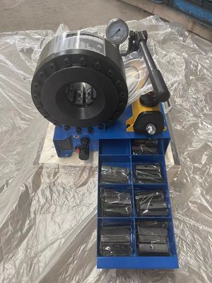 1 inch 6-25mm Rugged Steel Manual Hydraulic Hose Crimping Machine - Reliable Performance