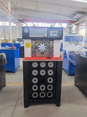 Crimping Range 6-76mm Super Thin 3 inch Weight 1250 kg And 15 Sets Of Dies AC Hose Crimping Machine