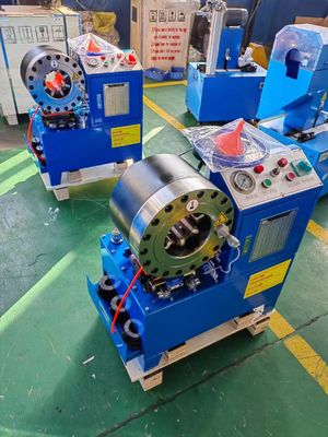 245Kg DX68 Hose Crimping Machine With Max Opening 114mm And Output Volume Of Pump 2.5L