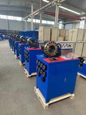 200 Pcs/h Rubber Hose Crimping Machine Reliable Performance With 600T Crimping Force