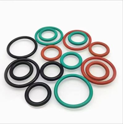 C/S Available Size Rubber O Rings With Mold Opening Services 16-30 N/Mm Tear Strength