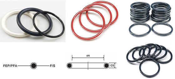 Mold Opening Processing Rubber O Rings Seals C/S Size Depend On Client Demand