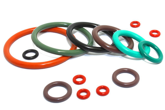 Tear Strength 16-30 N/Mm Rubber O Rings Good Oil Resistance For High Performance Machinery