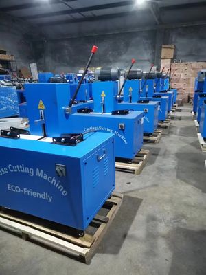Good price φ350*2.8mm Cutting Blade Diameter Hose Cutting Machine Cutting Motor RPM 2850 RPM 850*600*1200mm online