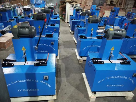 2 inch 75kg Electric Hose Cutting And Skiving Machine Ideal for Industrial Applications