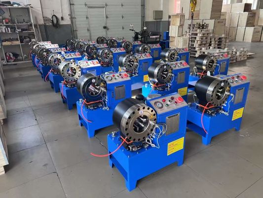 Versatile DX68 Hose Crimping Machine With 10 Sets Of Dies Achieve Perfect Fit CE Certification And Size Is 730*480*740