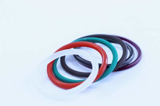 Tear Strength FFKM O Rings Oil Resistant Up To 5 000 Psi AS568 Standard Raw Material