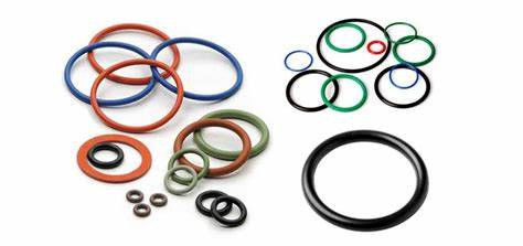 AS568 Standard Oil Resistant FFKM O Rings 16-30 N/mm Tear Strength For Oil Gas Field Sealing