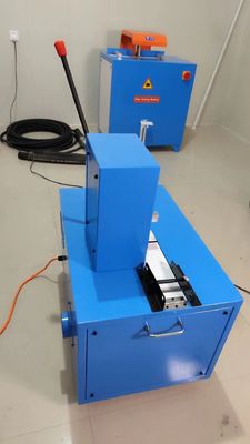 2 Inch 6-51mm Blue Skiving 4 Layers Electric Rubber Hose Cutting Machine With Advanced And User Friendly Button Control