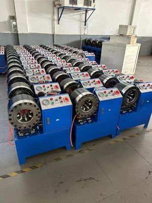 730*480*740mm And Versatile DX68 2 Inch Hose Crimping Machine With 10 Sets Of Dies Achieve Perfect Fit CE Certification