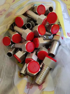 Different Raw Material And Standards Carbon Steel Metric Hydraulic Hose Fittings AIR NPT JIC SAE BSP Tube Fittings