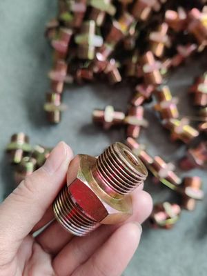 Carbon Steel Forklift Reusable Customized thread adapter Hydraulic Hose Fittings Hydraulic Hose Ferrule Fittings