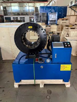 3 Inch 1/4-3 Inch With Electric 200pcs/h Work Efficiency 800T Hydraulic Hose Crimping Machine For 6-76mm Crimping Range