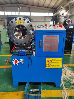 2 Inch Size 730*480*740mm Versatile Shorter DX68 Hose Crimping Machine Matching 10 Dies CE Certification