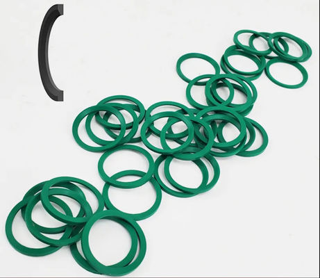 30N/mm FFKM DIN 3869 ED-RING 21 Oil Gas Field Sealing Rubber O Rings Black Colour