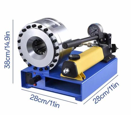 1 Inch 6-25mm 1/4 To 1 Inch Portable Manual Hydraulic Hose Pipe Crimping Machine Hydraulic Hose Crimping Tool 10pcs/H
