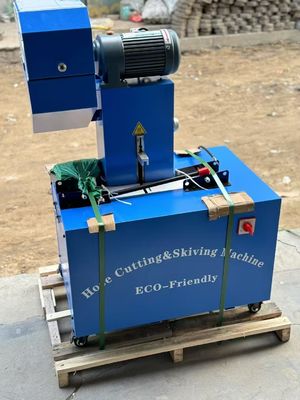 Industrial Grade Hose Cutting Machine For Heavy-Duty Electric 2 Inch 6-51mm 1/4 To 2 Inch Hose Cutting And Skiving Machine With Blade