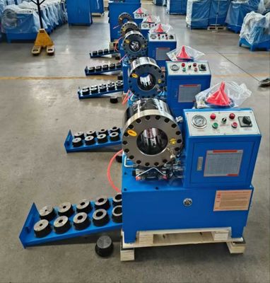 Button Control System 2 Inch 10 Dies DX68 Hose Crimping Machine Hose Crimper 3KW/4KW