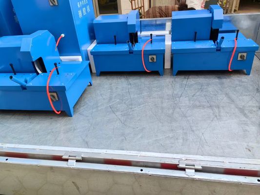 12v 2 Inch Blue Color Hydraulic Hose Cutting Machine Dust Free High Pressure Industrial Cutting Equipment 3kw
