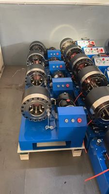 12V/24V 10 Dies 2 Inch Manual Braided Hose Crimper Battery Drive Hydraulic Hose Pipe Crimping Machine/hose Crimping Machine 6-51mm