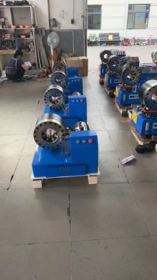 South Africa 2 Inch 10 Dies 1-4 Layer Hose Hydraulic Crimping Machine/Hose Crimping Machine High Pressure 6-51mm