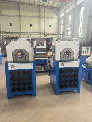 Good price 3 Inch Hydraulic Hose Crimping Machine with 15 Sets Free Dies and 1250KG Weight for Heavy-Duty Applications online