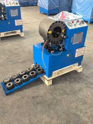 Mobile Hydraulic Hose Crimping Machine with 2.5L/5L/10L Output Volume and 220v/240v/380v/415v Voltage Options