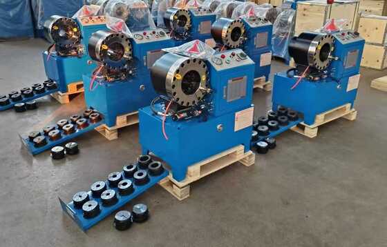 DX68 Hydraulic Hose Crimping Machine with New Technology Forging Process, 6-51mm Crimping Range, and 220v/240v/380v/415v Voltage Options
