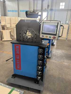 Electric Hydraulic Hose Crimping Machine with 0.01mm Accuracy and 6-102mm Crimping Range for Industrial Use