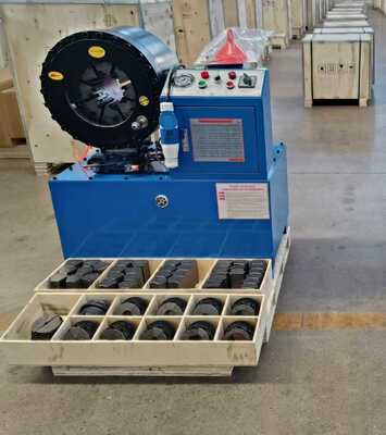 Electric Hydraulic Hose Crimping Machine with 200pcs/H Capacity and 6-76mm Crimping Range for 800T Force