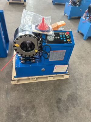 6-51mm Hydraulic Hose Crimping Machine with Fast Change Mould Tool and 10 Interchangeable Dies