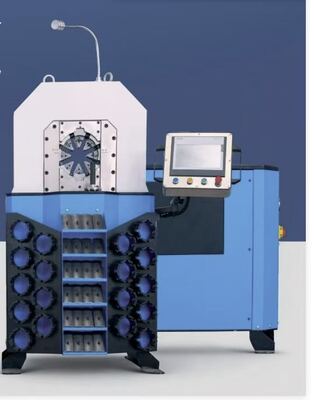 4 Inch Electric Hydraulic Hose Crimping Machine With 0.01mm Accuracy 6-102mm Crimping Range And 18 Dies