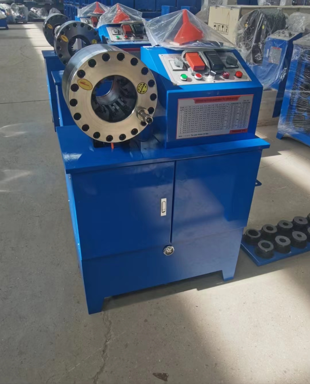 1/4 to 2 Inch Hydraulic Hose Crimper with 10 Dies