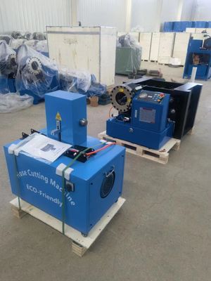 Good price 50hz Hose Measuring And Cutting Machine 6-51mm Automatic Flexible Tubing Cutter online