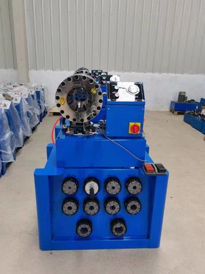 Good price Compact Structure Portable Hydraulic Hose Crimper Tool 38m 2 Inch With Double Conical Base Faster Change Models online