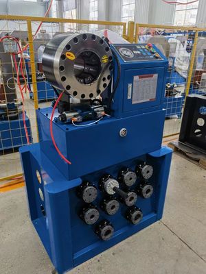 Good price 2 INCH Manual Automatic Hose Swaging Machine Portable Hydraulic Crimper High Pressure online