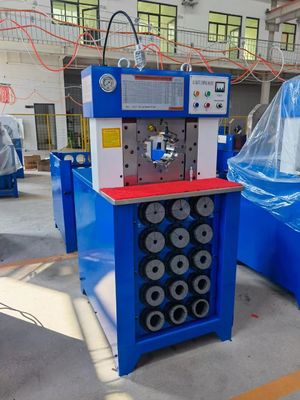 Good price 6-76mm 2 Inch Car AC Pipe Punching Machine Manual Hose Crimper Large Range For Super Thin Hose CBK-120 online