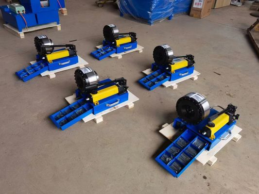 Good price 2 Inch Manual AC Hose Crimper 600t Hydraulic Fitting Press Machine 10pcs/H FY-51CSD online