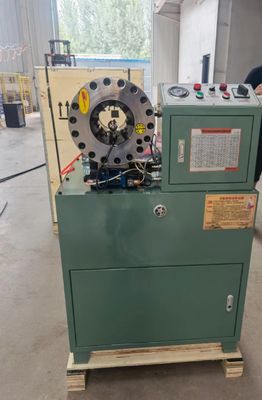 Good price High Precision Brake Hose Crimping Machine 3kw Manual Hydraulic Pipe Crimper online