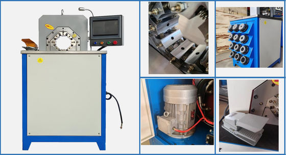 Good price 51mm Hose Pressing Machine 220V PLC Crimper CE RoHS CBK-51B online