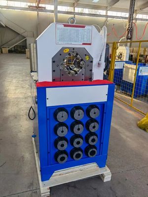Good price PLC 5.5kw Hydraulic Hose Pressing Machine 4kw Hydraulic Fitting Press Big Elbow CBK-51B online