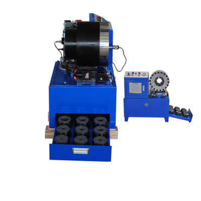 Good price 6-51mm Hydraulic Oil Hose Crimper 1/4-2'' Hose Swaging Machine online