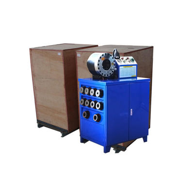 Good price 6-51mm Hydraulic Hose Clamping Machine Vertical Air Brake Hose Crimper online